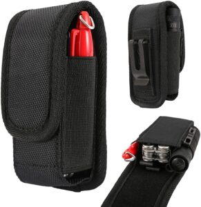 multitool sheath,edc pouch,multi tool holster for belt,edc belt organizer for pen/flashlight/folding knife,tactical tool pouch accessories,knife sheath for wave surge raptor case,belt pouch for men