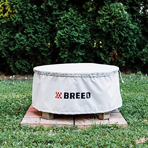 Breeo X Series Fire Pit Cover X24 (27.5") | Marine Grade Water Resistance | Durable Fire Pit Shelter Keeps Your Fire Pit Clean | USA Made