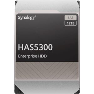 Synology HAS5300 HAS5300-12T 12 TB Hard Drive - 3.5" Internal - SAS (12Gb/s SAS)