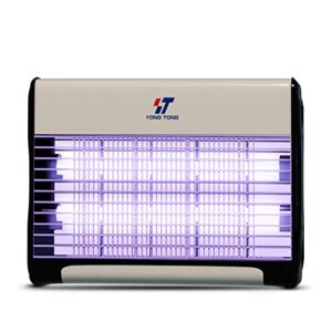 yongtong set n zap！indoor high-powered 3000v electric mosquito killer, pest control bug zapper with 20w light for moth, wasp, fly, mosquito lamp for apartment, kitchen, office, restaurant