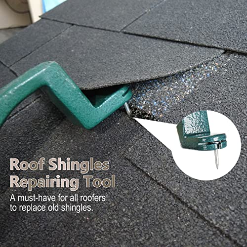 Roof Shingles, Shingle Removal Tool, Roofing Tools, Pitch Hopper, Shingle Nail Installer, Roof Shingle Nail Puller, Nail Remover Pry Bar For Safe Roof Shingles Replacement Roofing tools and Equipment