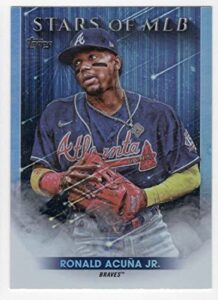 ronald acuna jr. 2022 topps stars of mlb nm+-mt+ baseball #smlb-2 mlb braves