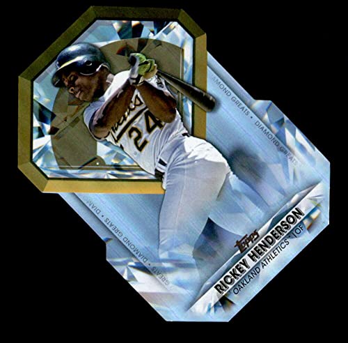 2022 Topps Diamond Greats Die-Cuts #DGDC-20 Rickey Henderson Oakland Athletics