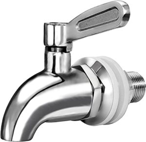 purewell 304 stainless steel spigot, replacement spigot for purewell gravity water filter system, compatible with other water filter systems and beverage dispenser
