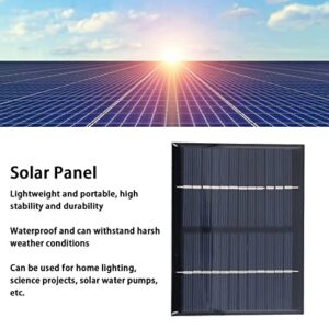 FTVOGUE 1.5W 12V Solar Panel Drip Board DIY Solar Panel A Grade Polycrystalline Silicon Panel,Solar Panels