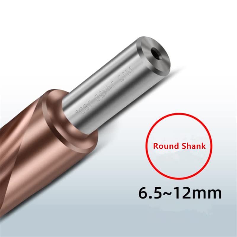 M35 HSS-CO Cobalt Two Stage Step Drill Bit Screw Counterbore Twist Countersink Drill for Stainless Drilling and Chamfering (M3 180)