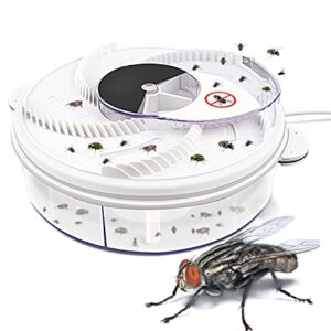 Yaciw Electric Fly Trap, Fly Trap Pest Device Insect Catcher Automatic Flycatcher Fly Trap Pest Reject Control Catcher Insect Repellents Tools