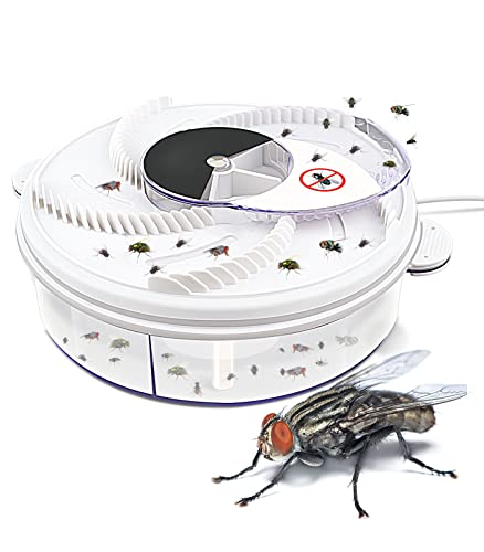 Yaciw Electric Fly Trap, Fly Trap Pest Device Insect Catcher Automatic Flycatcher Fly Trap Pest Reject Control Catcher Insect Repellents Tools