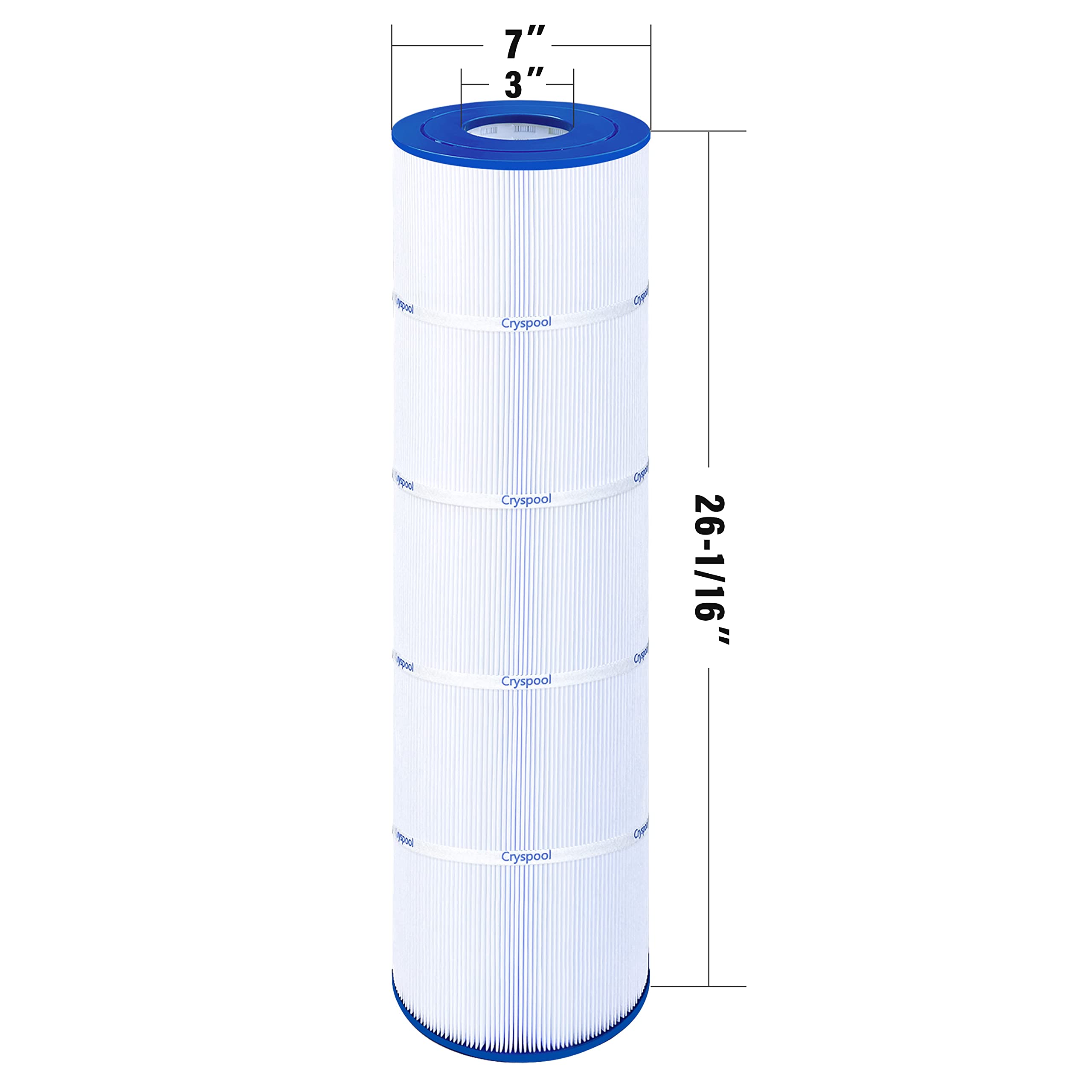 Cryspool Pool Filter Cartridge Compatible with CCP420,PCC105-PAK4, C-7471, R173576,178584, Clean and Clear Plus 420,817-0106, FC-6470,4 Pack