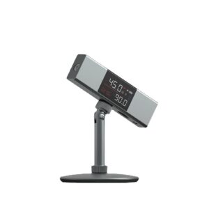 L-as-er Protractor Digital Inclinometer Angle Measure L-as-er Ruler with Bi-Directional L-as-er Marking, Large LCD Angle Finder Multifunction for Fast,Precise&Professional Results (Dual_Laser+Tripod)