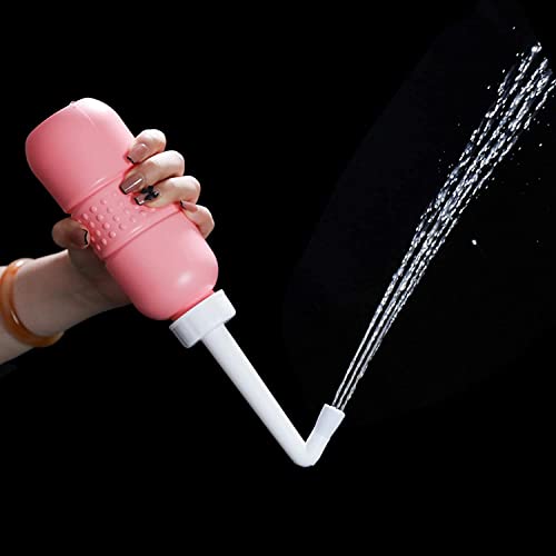 Handheld Portable Bidet 450ml,ToSSme Personal Bidet Handheld Sprayer,Pregnant Women Cleansing,Postpartum Clean,Travel Bidet with Dust Cap