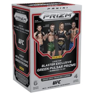 2022 panini prizm ufc blaster box (6 pks/bx)