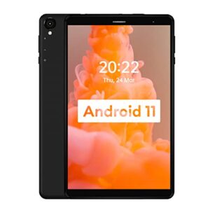 headwolf 8 inch tablet, fpad 1 android 11 tablet, 3gb ram 64gb rom 512gb tf expand, quad-core a75 processor hd display dual camera tablet, long battery life, 5g wifi, gps, bluetooth 5.0