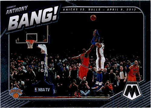 2020-21 Panini Mosaic Bang #7 Carmelo Anthony New York Knicks Basketball