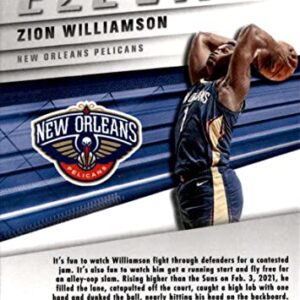 2020-21 Panini Mosaic Elevate #3 Zion Williamson New Orleans Pelicans Basketball