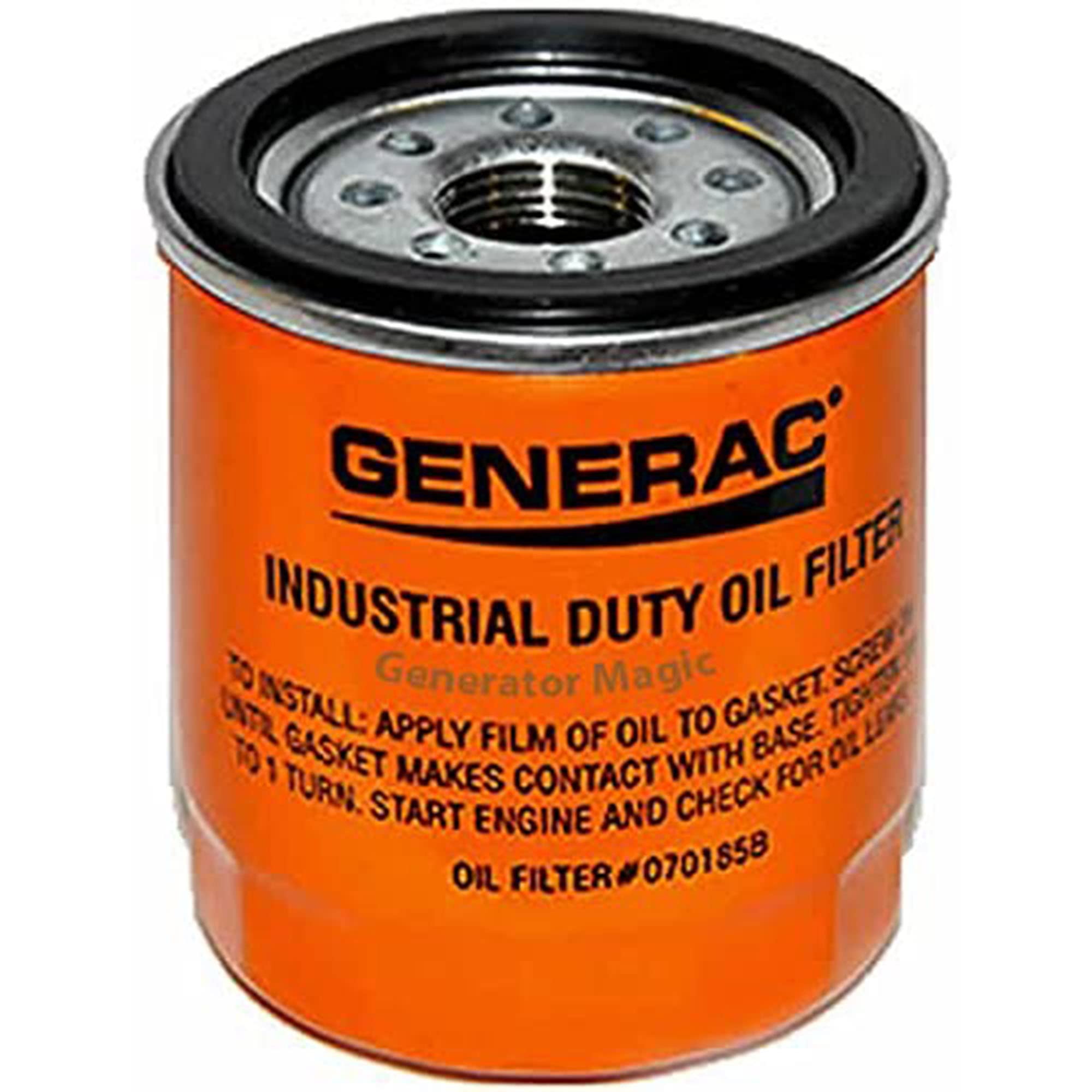 Generac Genuine 75mm Oil Filter for Generators / 070185BS