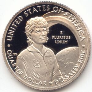 2022 S Washington Dr. Sally Ride American Women Quarter Proof