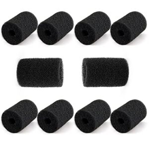 10 pack tail scrubber replacement for polaris 280 360 180 380 480 3900 pool cleaner parts, sweep hose scrubber