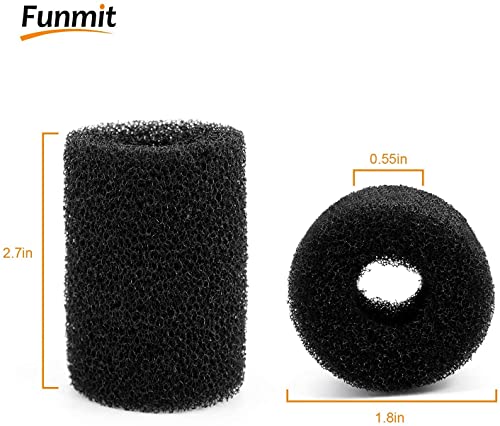 10 Pack Tail Scrubber Replacement for Polaris 280 360 180 380 480 3900 Pool Cleaner Parts, Sweep Hose Scrubber