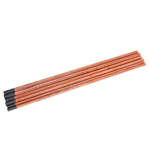 Surprecision Arc-air Gouging Carbon Rods 0.16" x 13.98", Round Gouging Electrodes Diameter 4mm, Length 355mm(Package: 10pcs)