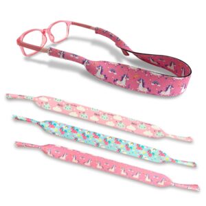 AMUSEPROFI Kids Eyeglass Strap Eyewear Strap Nonslip Neoprene Sunglasses Holder Lanyard Retainer Eyeglass Straps for Kids