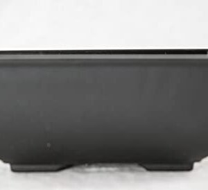 30 Rectangular Black Plastic Bonsai Training Pot, Cactus & Succulent Planter - 5"x 3.5"x 2"