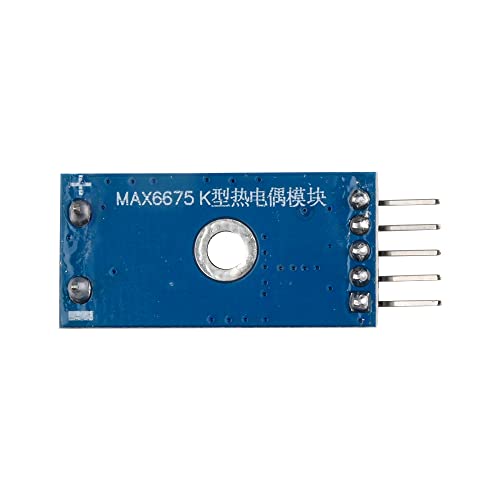 Aideepen 2PCS MAX6675 Module,Aideepen DC 3-5V MAX6675 k thermocouple sensors Type K SPI Interface.