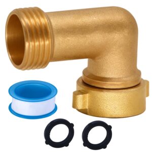 brass-garden-hose-elbow-connector, 90-degree-heavy-duty-hose-elbow, water-hose-elbow-for-rv, brass pipe fittings hose elbow, water intake hose-adapter-3/4-inch-ght-male-and-female (1)