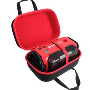 hermitshell travel case for craftsman v20 tire inflator (cmce520b)