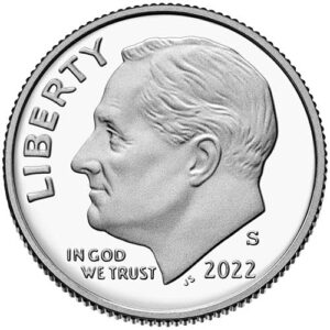 2022 s clad proof roosevelt dime choice uncirculated us mint