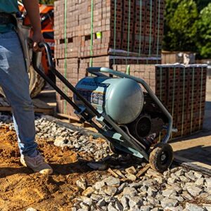 Metabo HPT Air Compressor | THE TANK™ 8-Gal | 225 PSI | 5 CFM @ 90 PSI | Trolley | Oil-Free | EC1315S Gray