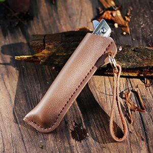 URiver Gifts for Dad from Daughter Son,Anniversary Birthday Gift for Husband Boyfriend,Pocket Knife,Sandalwood Handle Pocket Knife for Camping,Fishing,Hiking or Favorites(Sanding)