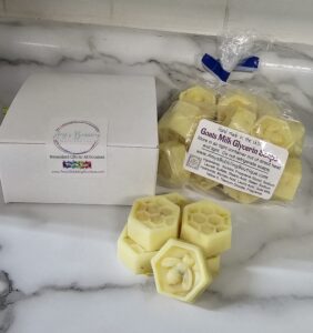 honeycomb honey bee baby shower favors - birthday party goats milk & honey scent soaps gender reveal party pack of 20