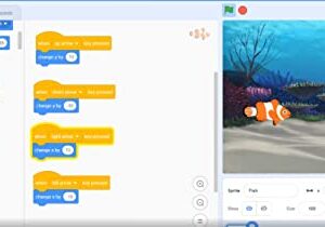 Scratch Coding for Kids 8-12 Course: Learn to Code - Custom Block Coding Projects and Games - Computer Programming for Beginners - Scratch Coding Curriculum (PC, Mac, Chromebook Compatible)