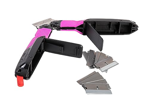 The Original Pink Box 7-Inch Folding Scraper, Pink