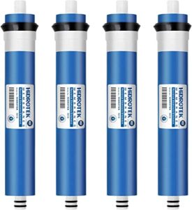 geekpure reverse osmosis ro membrane 50 gpd -nsf certificated-water filter replacement -pack 4