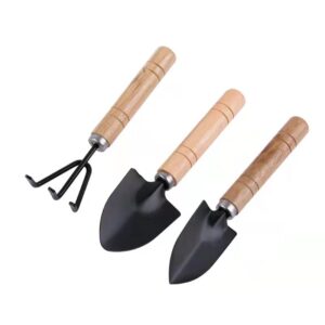 3pcs succulent tools, this tool set is especially suitable for office gardening, desktop gardening and indoor bonsai,it helps you all kinds of small potted plants，meets your gardening needs