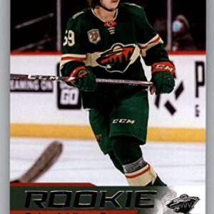 2021-22 Upper Deck NHL Star Rookies Box Set #9 Calen Addison Minnesota Wild Official NHL Hockey Card in Raw (NM or Better) condition