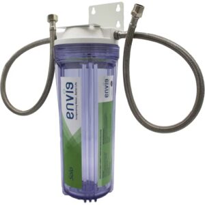 Envig Solo Clear 4C Under Sink Water Filter, Direct Connect, Premium Catalytic Carbon for Chloramine & Hydrogen Sulfide Reduction, Standard Filter Housing