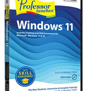 Professor Teaches Microsoft Windows 11 With Skill Assessment