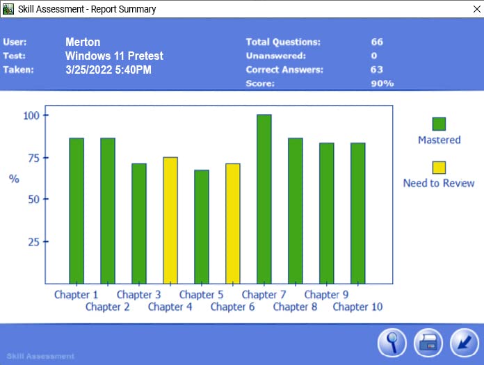 Professor Teaches Microsoft Windows 11 With Skill Assessment