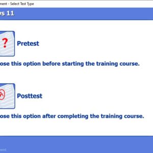 Professor Teaches Microsoft Windows 11 With Skill Assessment