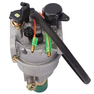 SOAJEE Carburetor Kit Compatible with A-iPower SU5500E SU5750E SU7250E SU7500E SU8250E SUA6500E SUA8520E SUA9000E 7250 SUA12000E 5250 6500 7250 7500 8250 9000 Watt 389CC 13HP 420CC 14HP Gas Generator