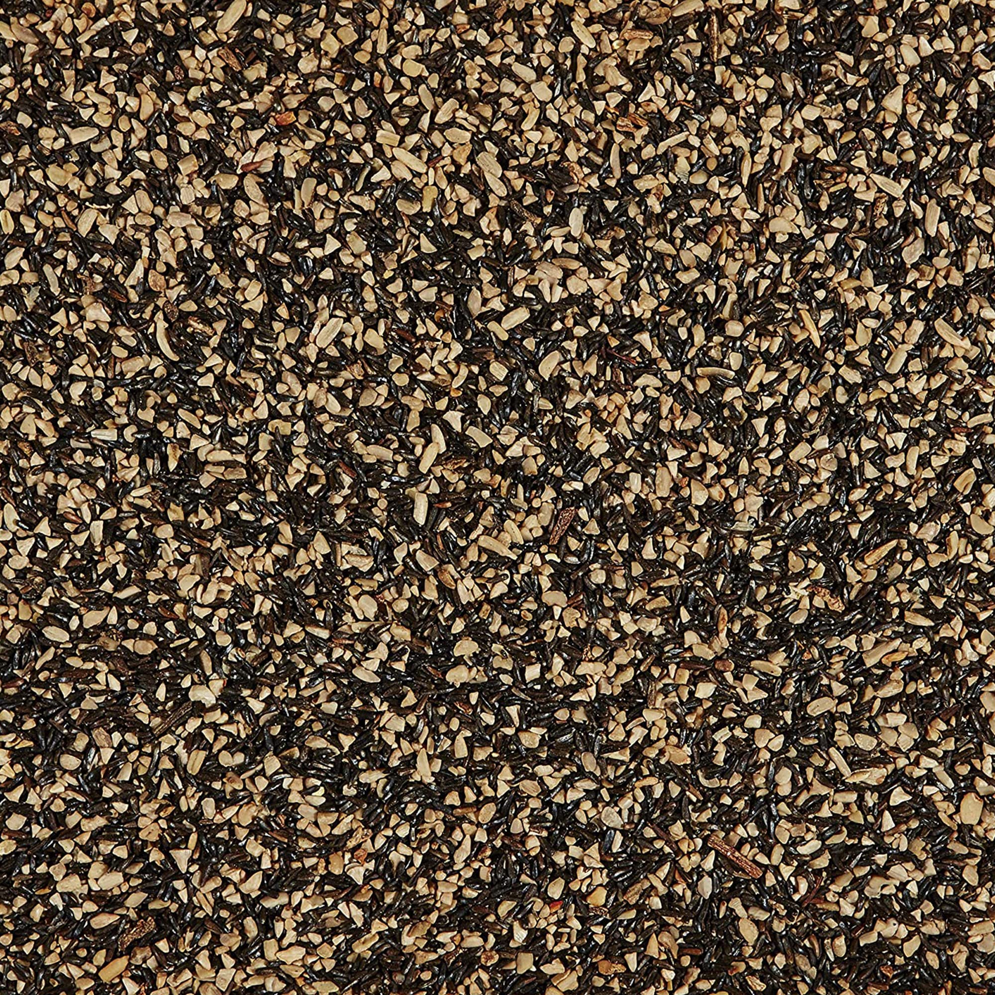 Happy Wings Finch Blend Bird Food, Mix of Sunflower Hearts/Kernels and Nyjer Seed, 5 Pounds | No Grow Seed | Bird Seed for Wild Birds