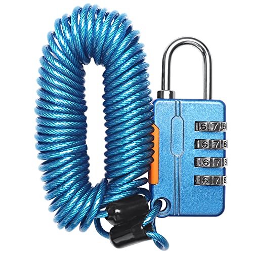 Universal Combination Lock Cable for RV Surge Protector 30/50 amp, Security PIN Locking Chain