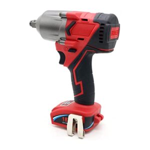 FSYAO 18V 1/2 inch cordless impact wrench-brushless, 500 ft-lbs maximum torque, 4-speed adjustment, automatic start and stop.(Main unit only, no battery).