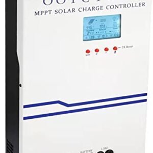 100 Amp MPPT Solar Charge Controller 48V 36V 24V 12V Auto,PV 150V Max Input Solar Panel , 100A Solar Panel Regulator Max Input Power 5000W, for AGM Sealed Gel Flooded Lithium Battery