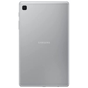 Samsung Galaxy Tab A7 Lite 8.7" (2021, WiFi + Cellular) 32GB 4G LTE Tablet & Phone (Makes Calls) GSM Unlocked, International Model w/US Charging Cube - SM-T225 (Silver, LTE+WiFi) (Renewed)