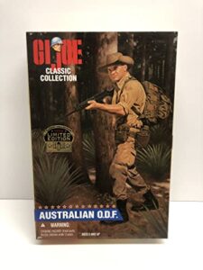 1996 hasbro gi joe classic collection australian o.d.f. limited edition 12" figure
