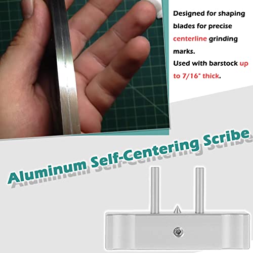 Aluminum Self-Centering Scribe/Knife Makers Center Scribe/Center Line Scribing Marking Tool for Metal
